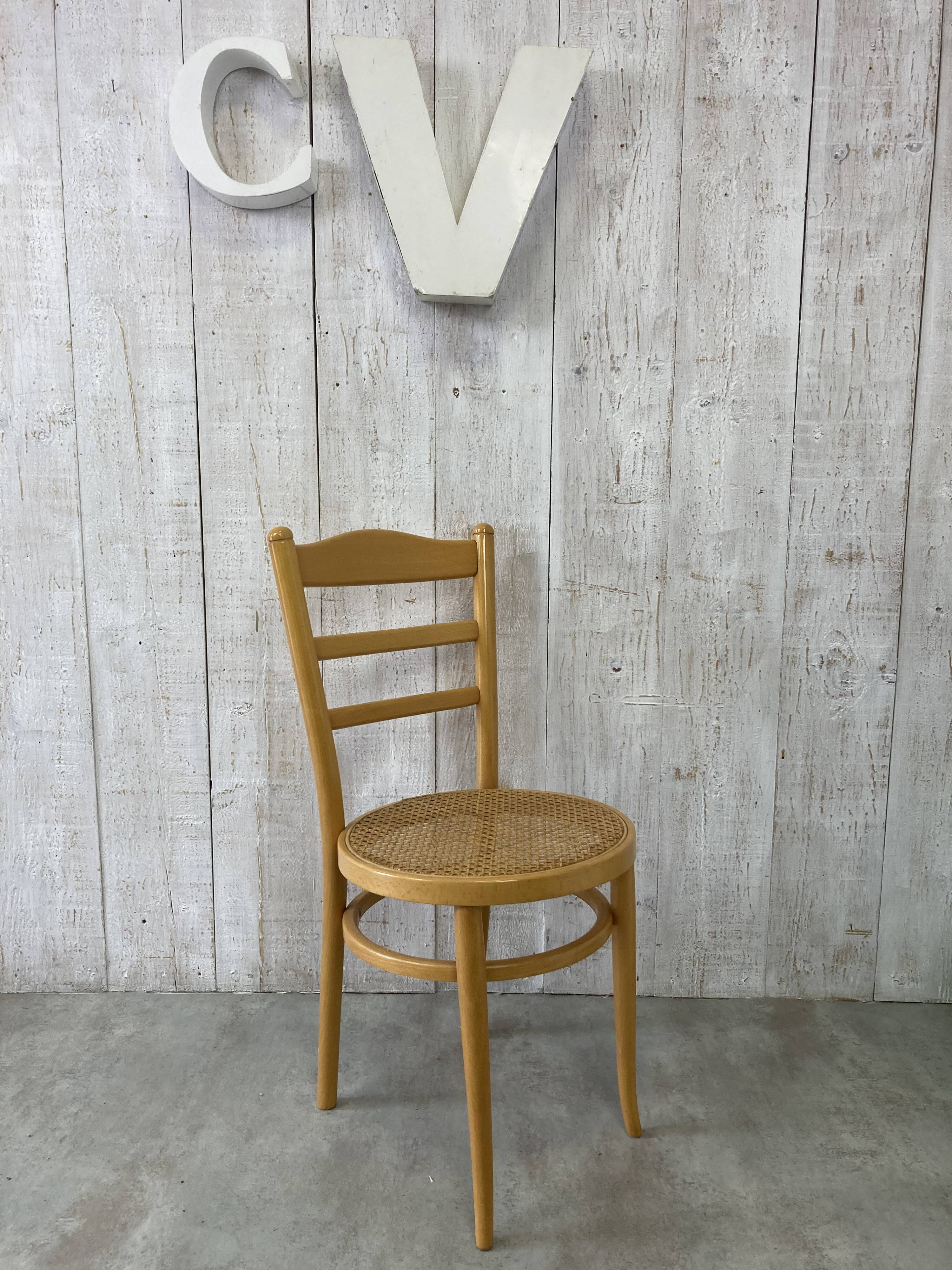 Baumann chair with caning
