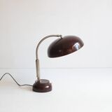 Metal Desk Lamp With Ring Light by Hala, the Netherlands 1950S
