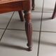 Set of 5 antique mahogany chairs in early 20th century Chippendale style.