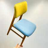 Four middle century chairs