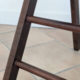 Vintage caned folding chair