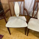 Set of 6 Mid-Century Retro Vintage Teak Dining Chairs by GPlan, 1970