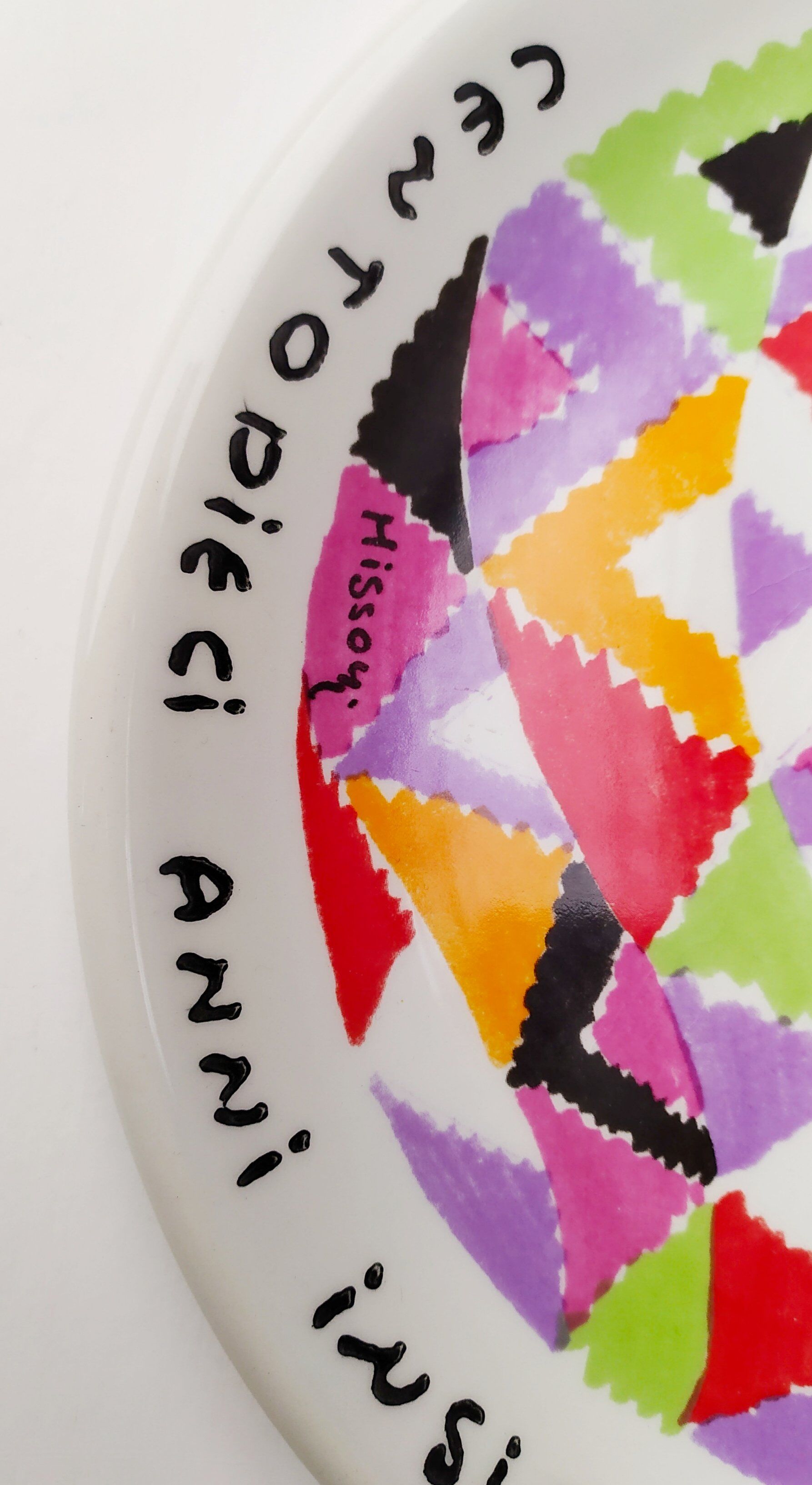 Plates by Missoni Ottavio 1991
