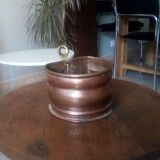 Old workshop box in copper and brass