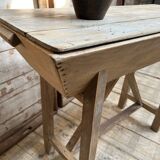 Light-wood pedestal bread maker furniture
