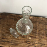 Carafe en verre soufflé