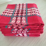Set of six vintage napkins