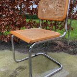 Lot of 4 Chairs Model Cesca designed by Marcel Breuer