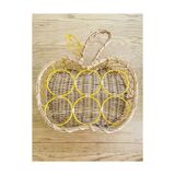 Panier à verre pomme