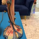 Pied de Lampe, plus onion vase, Miichele Luzoro