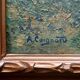 Tableau impressionniste  - huile sur  toile signée, 1920 - Ecole française