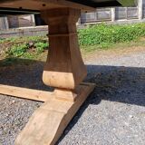 Monastery table with zinc top
