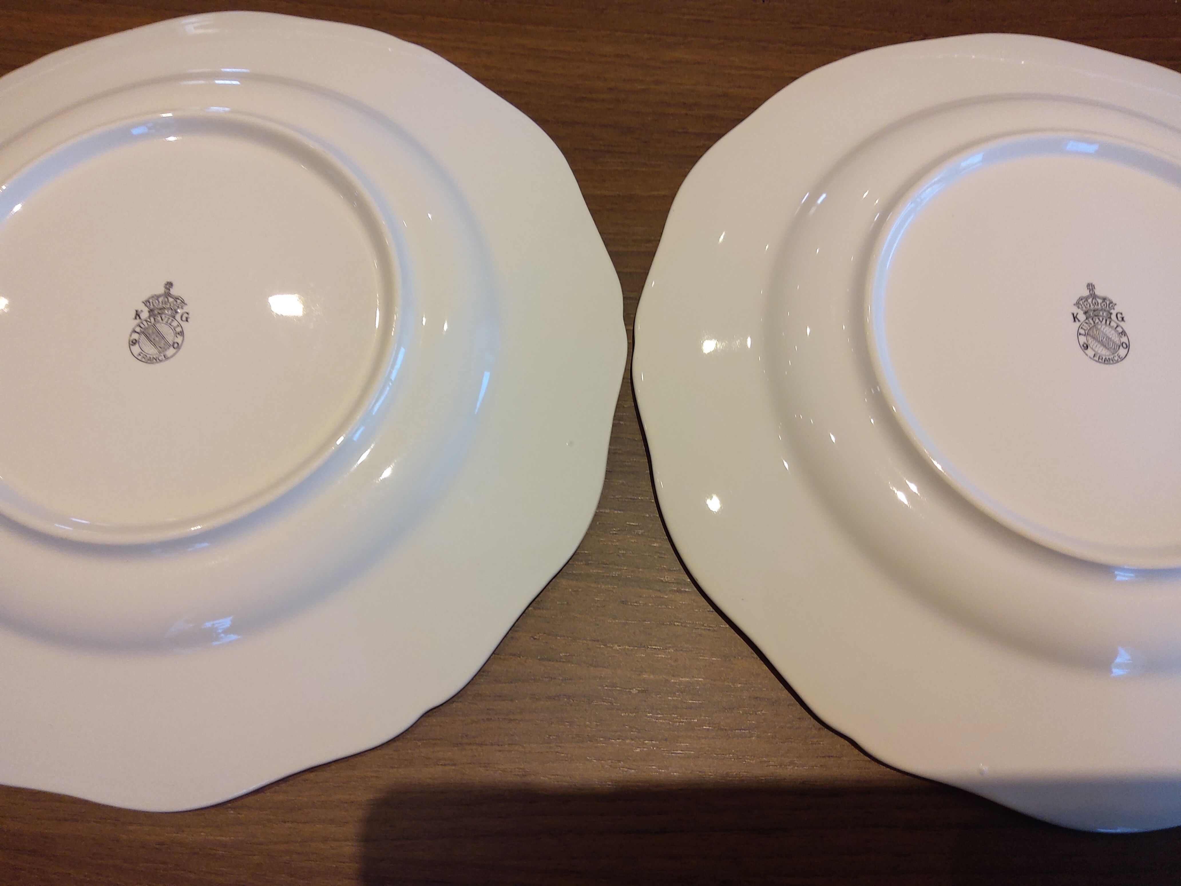 Flat plates Lunéville