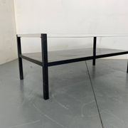 Mid Century Modernist Black and White coffee table by Wim Rietveld, 1960s