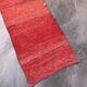 Red Boujad Moroccan rug - 223 x 107 cm