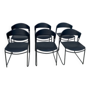 Série de 6 chaises design