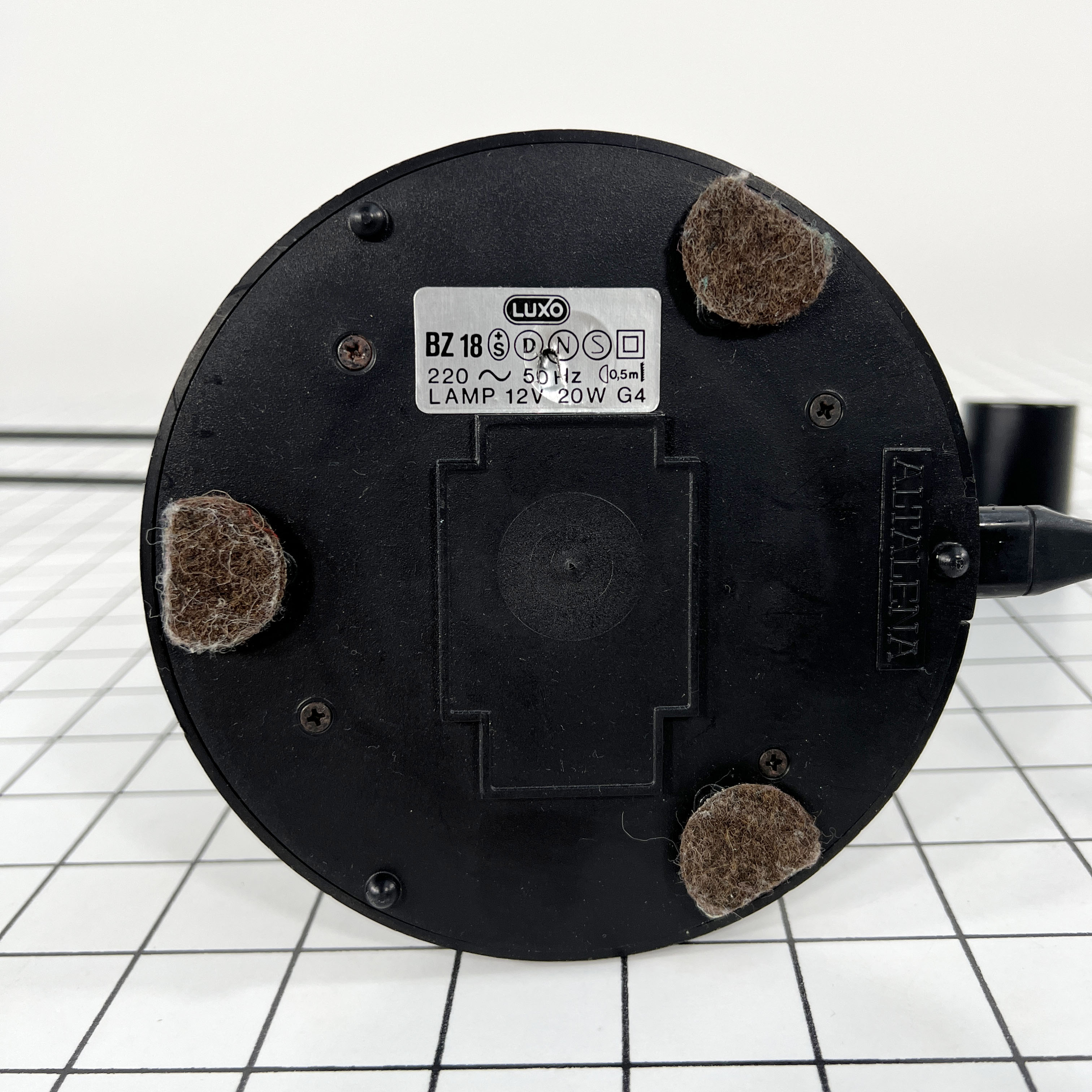 Minimalist Adjustable Desk Lamp by Luxo, 1980