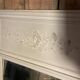 Haussmannian fireplace mirror trumeau