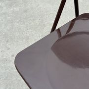 Vintage Ted Folding chairs Niels Gammelgaard for Ikea - Set of four - in Dark Brown
