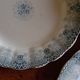 Set of 6 plates iron earth H Boulenger Choisy-le-Roi