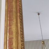Gilded wood mirror