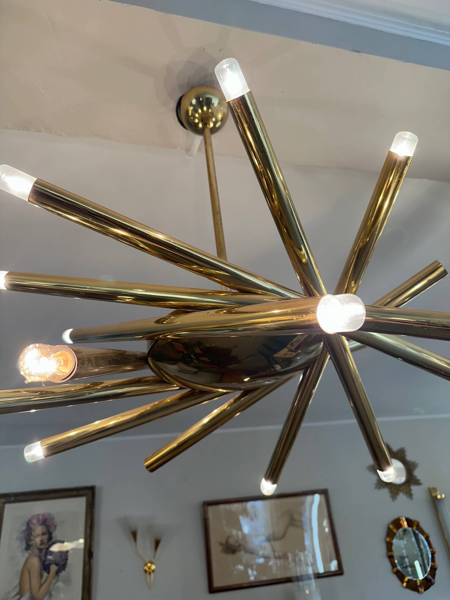 Sputnik chandelier