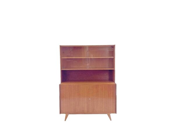 Buffet haut vitré U-450 vintage – Jiroutek pour Interier Praha