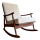 Rocking chair scandinave vintage