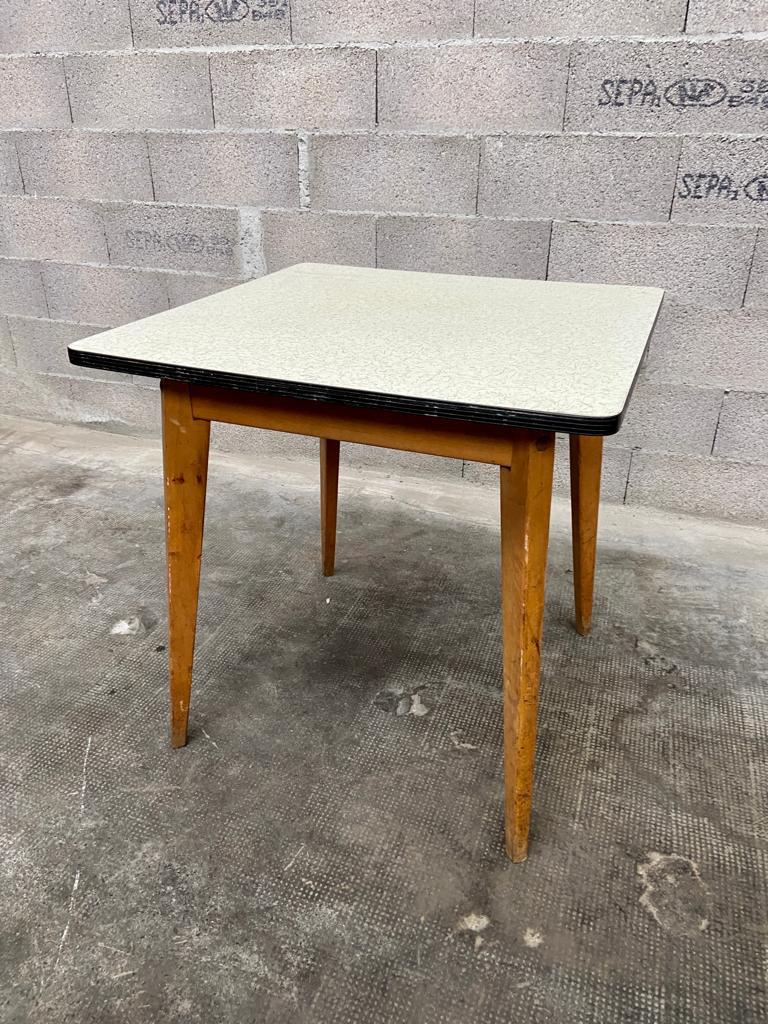 Vintage coffee table Scandinavian style formica 1960