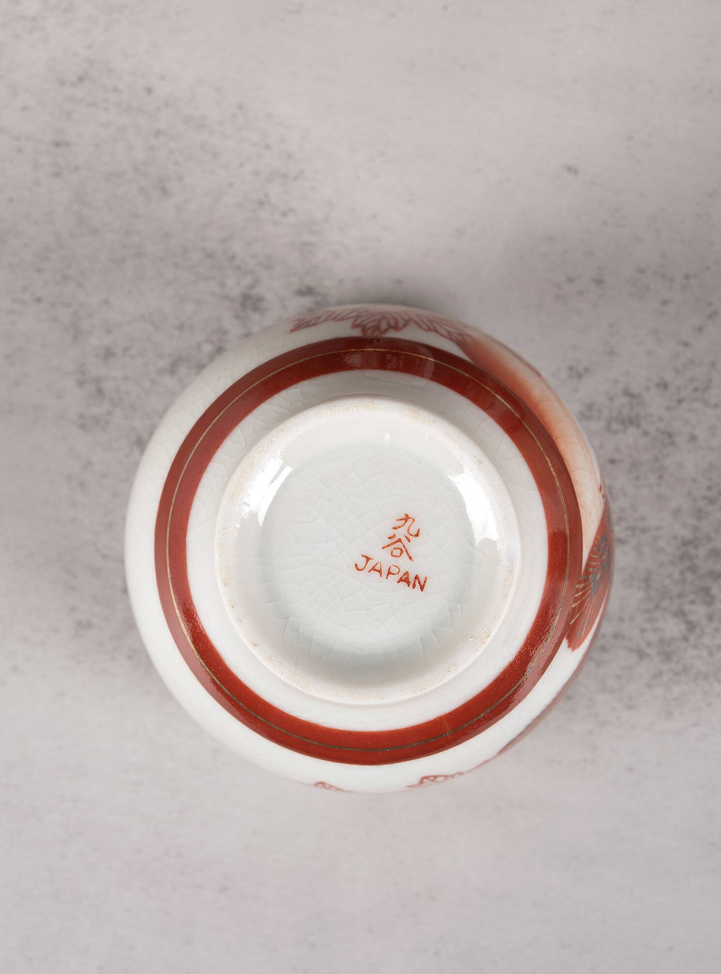 Set of 6 tea cups, JAPAN