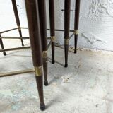 Trio of nesting tables in the shape of a kidney