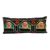 Vintage embroidered cushion cover 43x102 cm