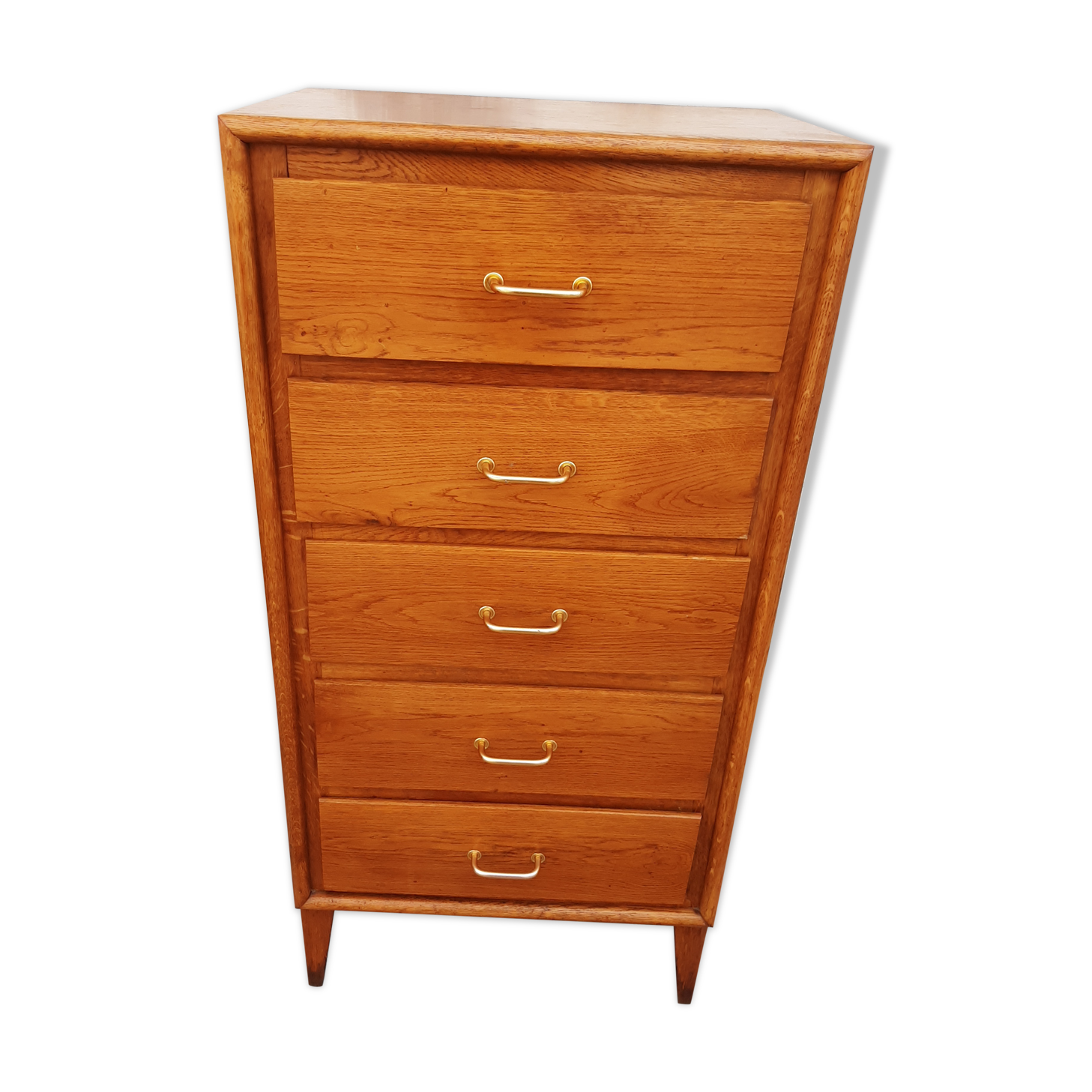 Vintage chiffonnier year 50 in light oak