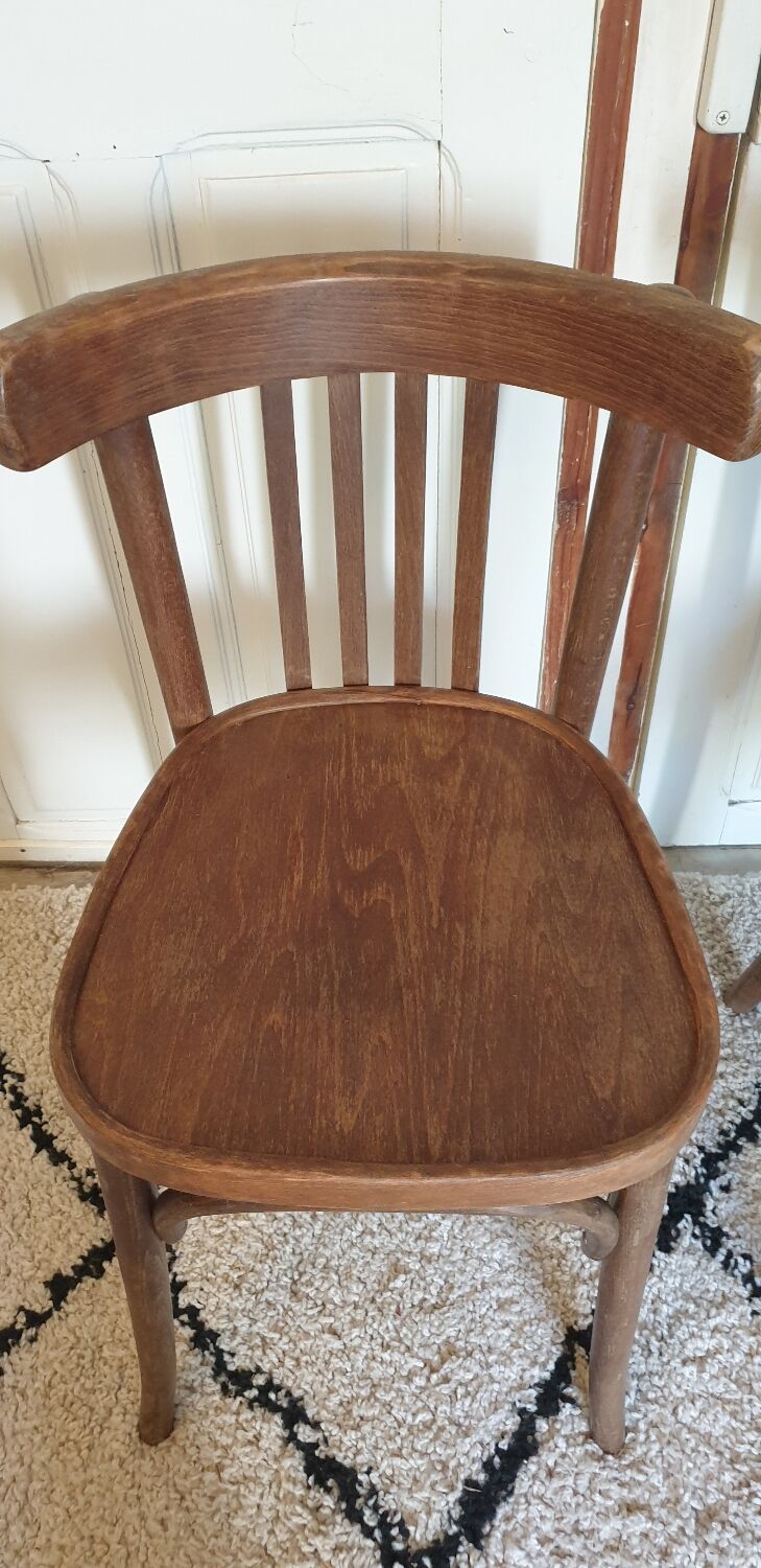 Pair of bistro chairs