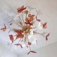 Murano glass chandelier