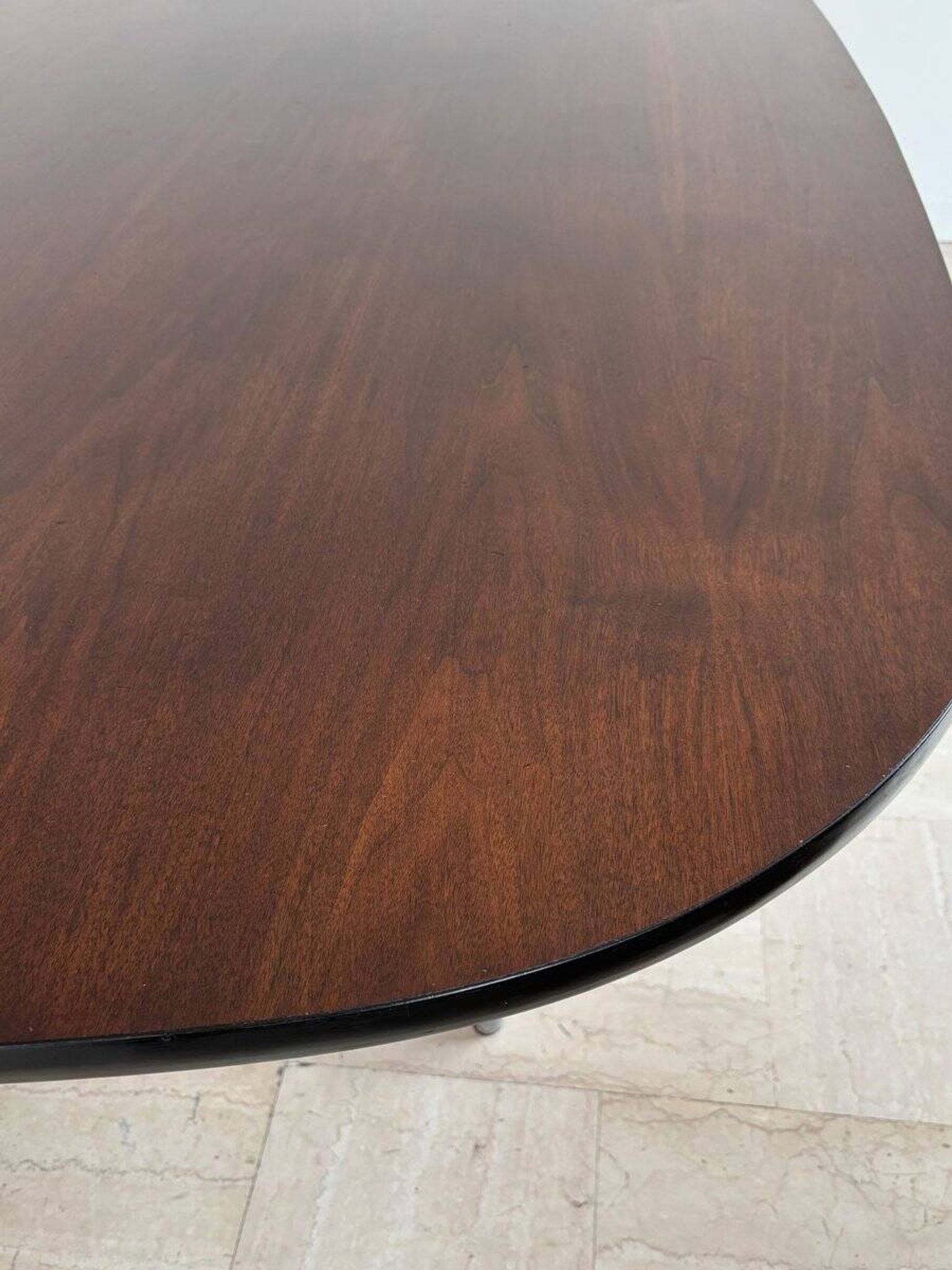 Large Wood and Aluminum Table by Charles & Ray Eames for Herman Miller, 1960s