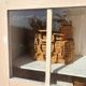 Petite armoire vitrée « Pâquerette »