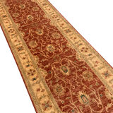 Tapis Afghan Ziegler coureur fait à la main - 81x285cm