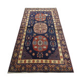 Handwoven antique wool khotan rug- 119x286cm