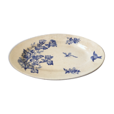 Longwy Iron Earth serving dish botanical collection