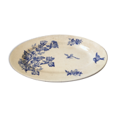 Longwy Iron Earth serving dish botanical collection