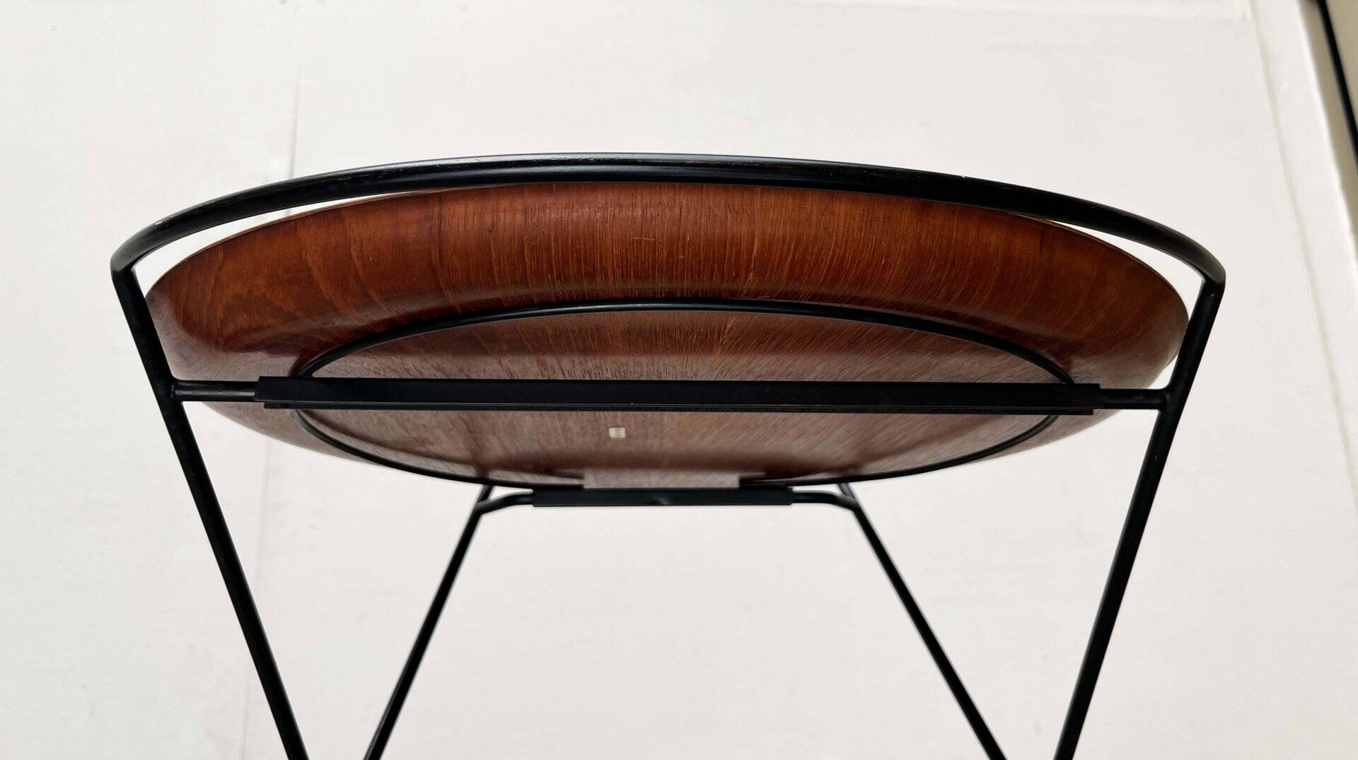 Modern folding teak trolley from the mid-century, Sweden, 1960s