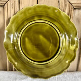 6 old Sarreguemines slip plates