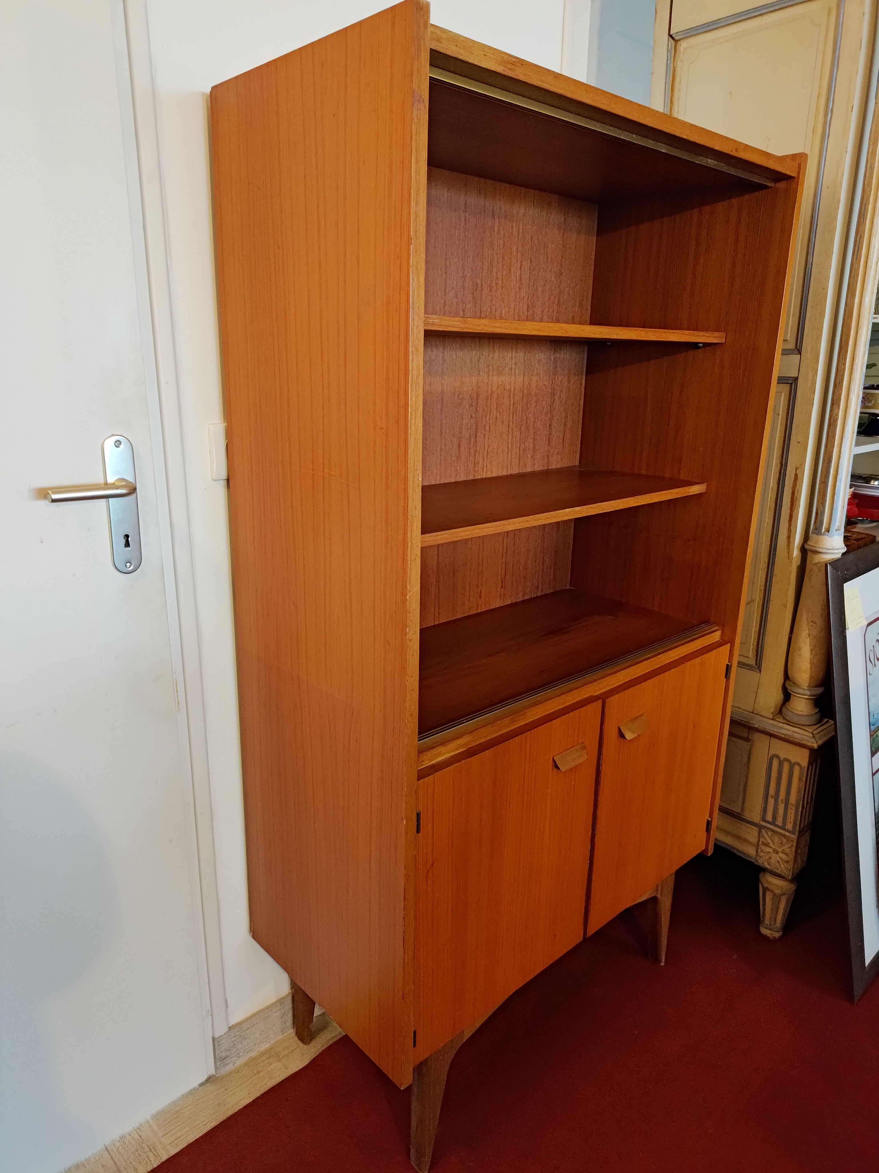 Vintage 60s bookcase