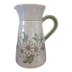 pitcher - VALLAURIS " NATOLI " - ceramics - daisies - vintage -