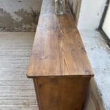 Row of pine loom furniture