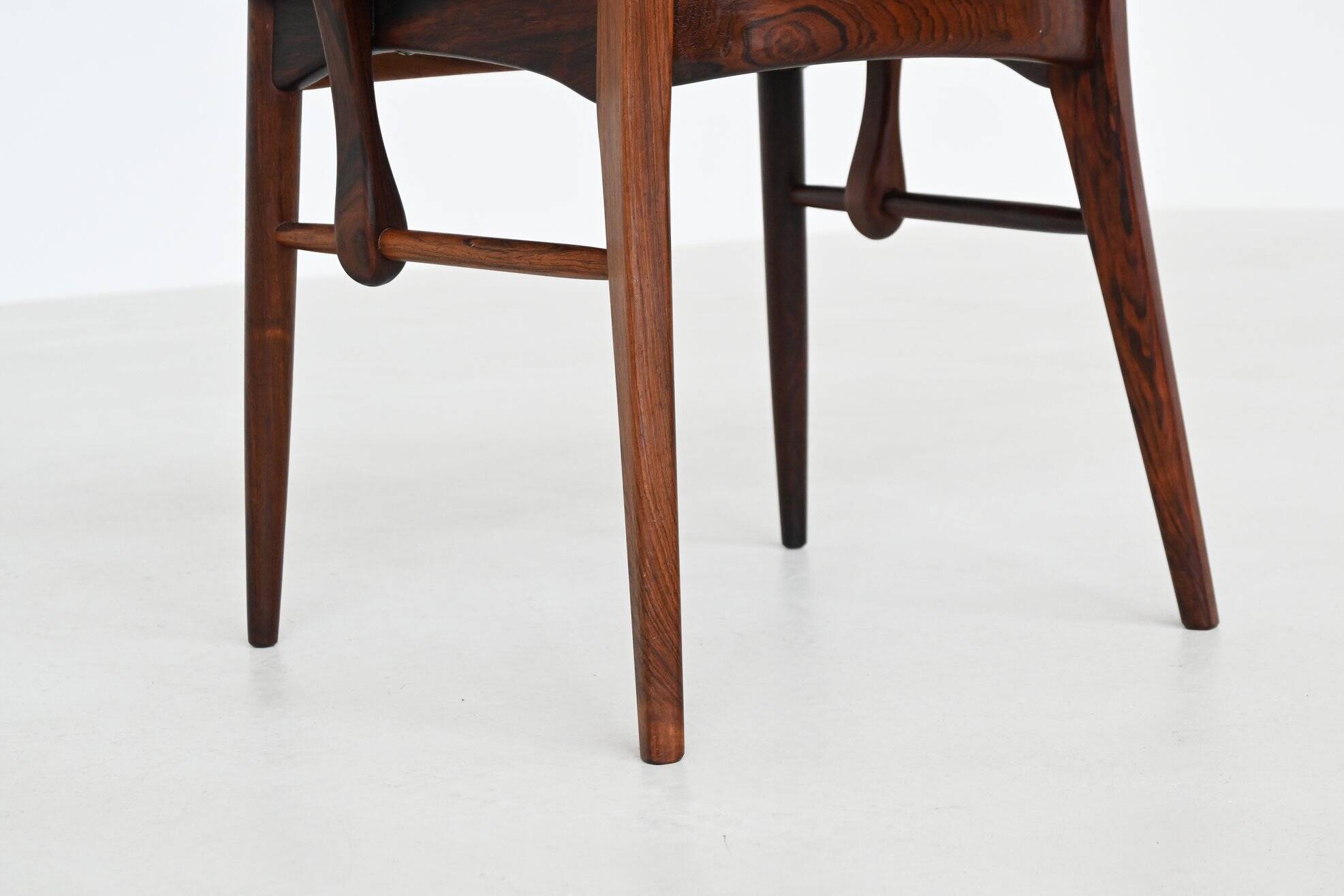 Niels Koefoed Model 'Lis' armchair in rosewood Denmark 1960