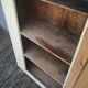 Vintage wooden pantry, old kitchen furniture