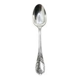 Silver-plated dessert spoon from Christofle, Marly model