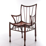 Liberty & Co Chair with footstool design by Thebe 1950
